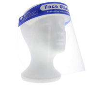 Full Face Shield on Foam Headband (No Glasses)