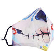 Evil Clown Cotton Face Mask