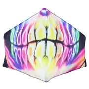 Neon X-Ray Jaw Cotton Face Mask