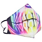 Neon X-Ray Jaw Cotton Face Mask