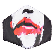 Red Clown Lips Cotton Face Mask