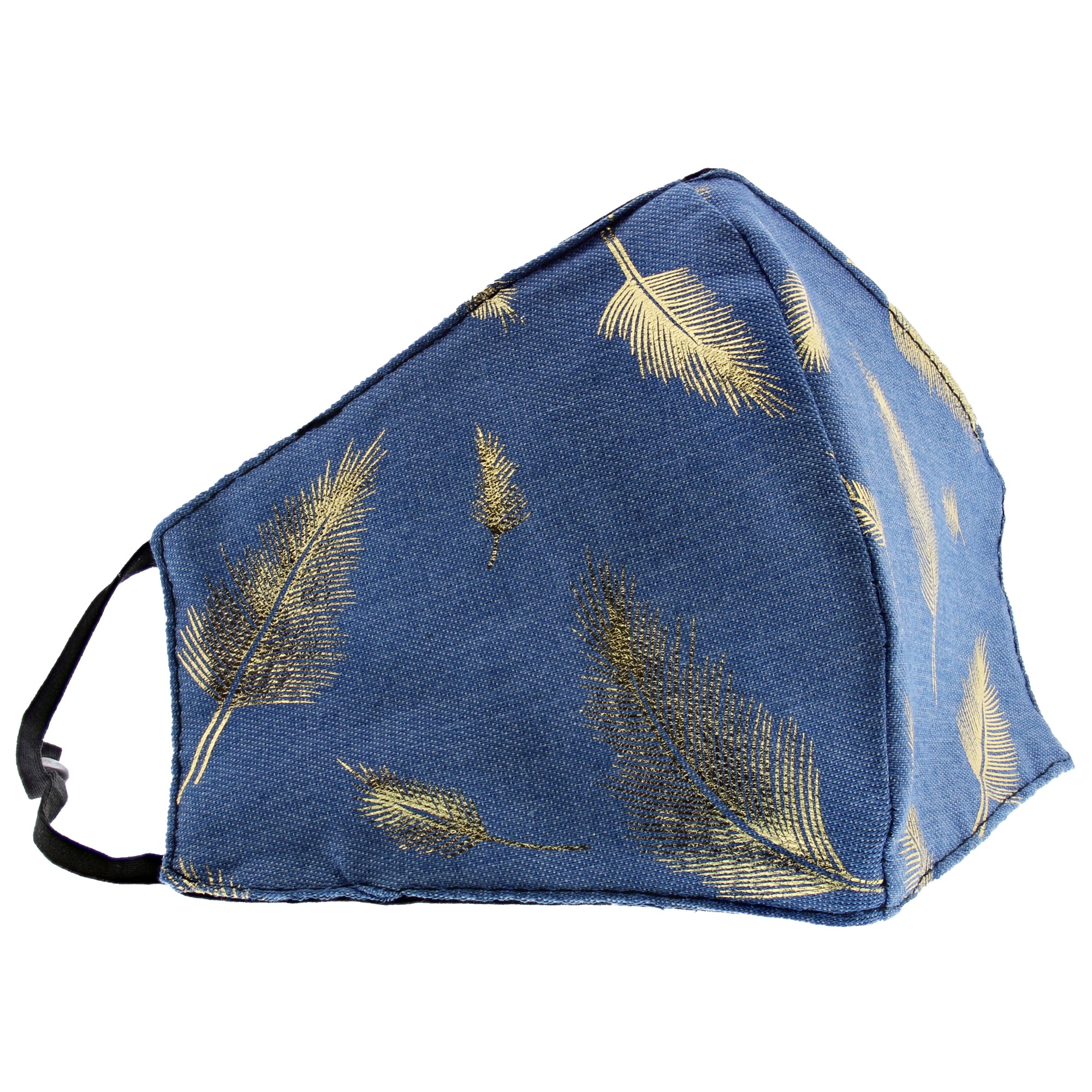 Multi Feather Cotton Face Mask