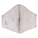 Sequins & Shiny Cotton Face Mask
