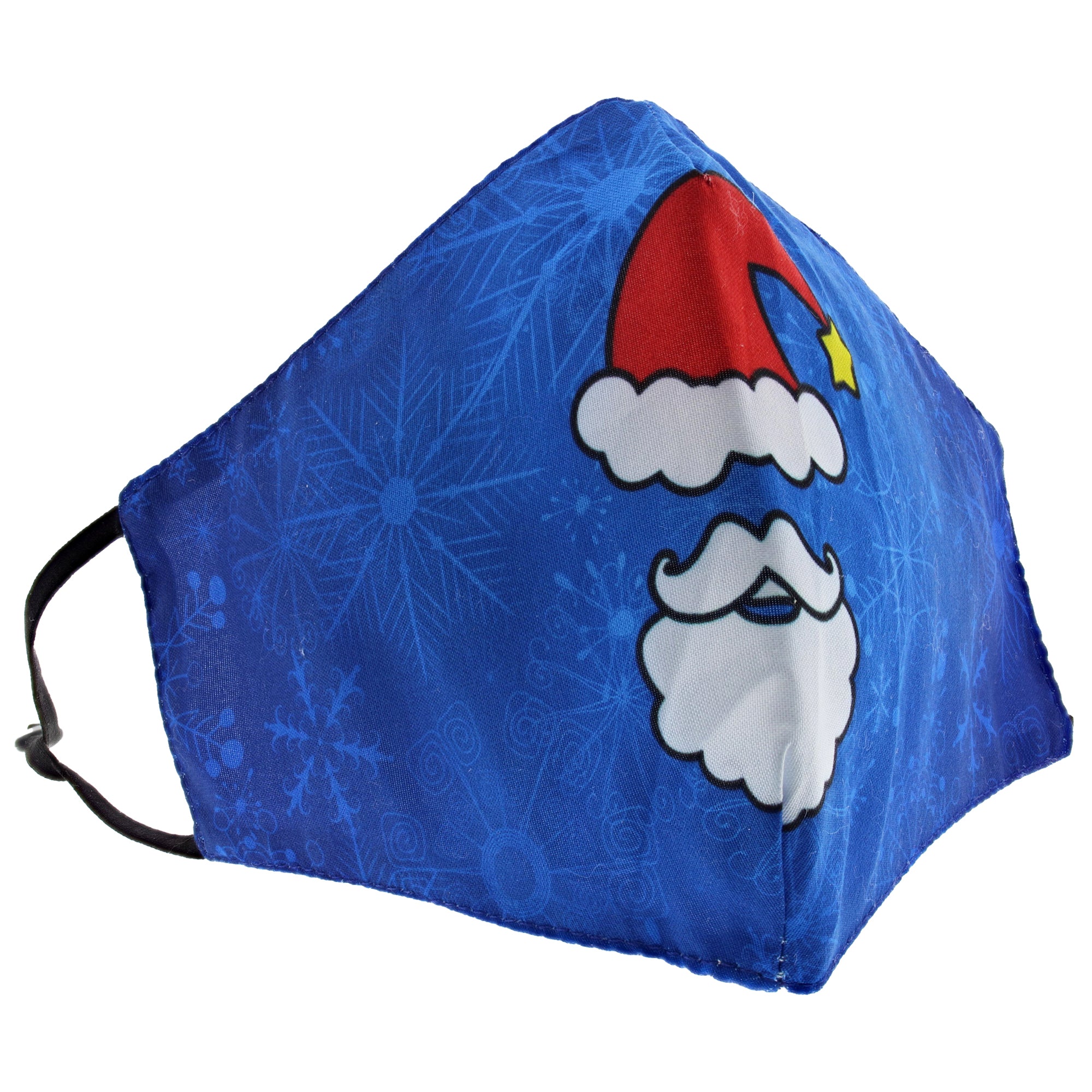 Santa Hat & Beard Cotton Face Mask