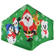 Jolly Santa Clause & Friends Cotton Face Mask