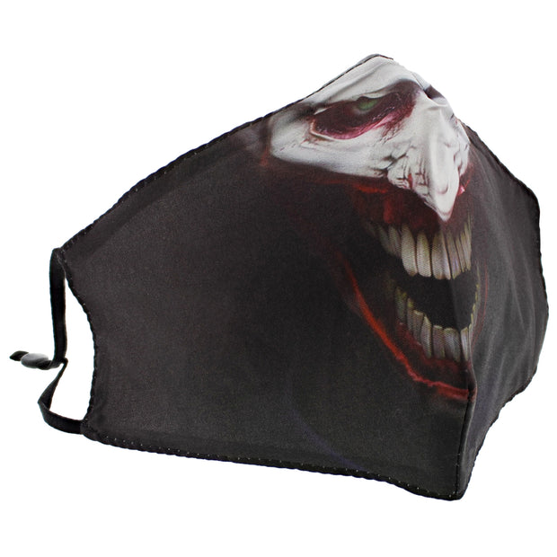 Horror Clown Halloween Cotton Face Mask