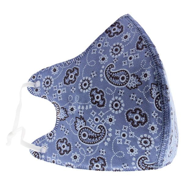 Paisley Print Cotton Face Mask