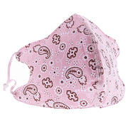 Paisley Print Cotton Face Mask