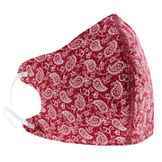 Paisley Print Cotton Face Mask