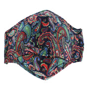 Multicolour Paisley Cotton Face Mask