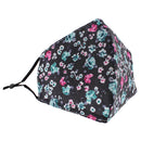 Multicolour Floral Print Cotton Face Mask