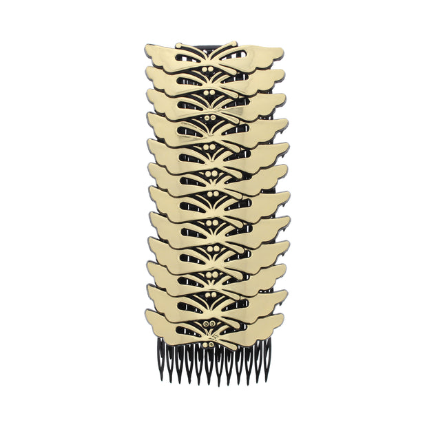 8.5cm Butterfly Comb
