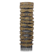 7cm Nature Print Combs with Assorted Shape Ends