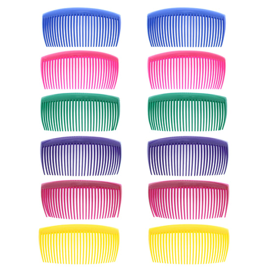 10.5cm Assorted Bright Hair Combs