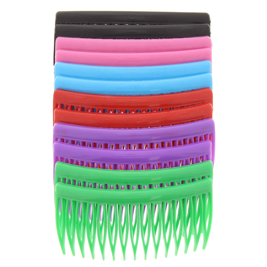 8.5cm Assorted Bright Hair Combs