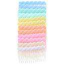 7cm Assorted Mix Hair Combs with Ribbed End