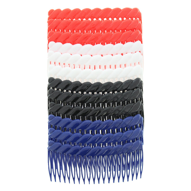 9.5cm Assorted Spec. Combs with Ribbed End