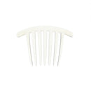 10.5 x 7cm Clear Plastic Hair Comb