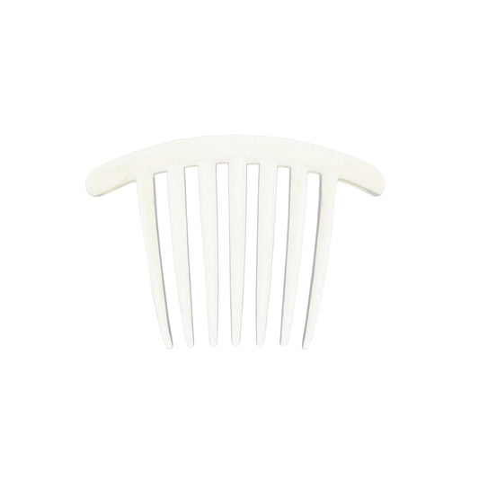 10.5 x 7cm Clear Plastic Comb with Extended Bar