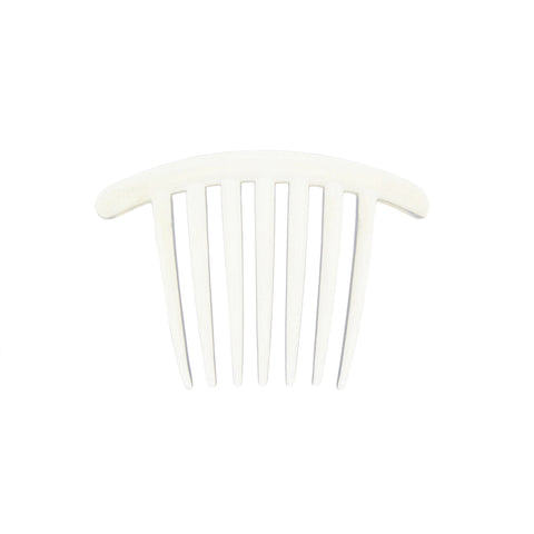 10.5 x 7cm Clear Plastic Comb with Extended Bar