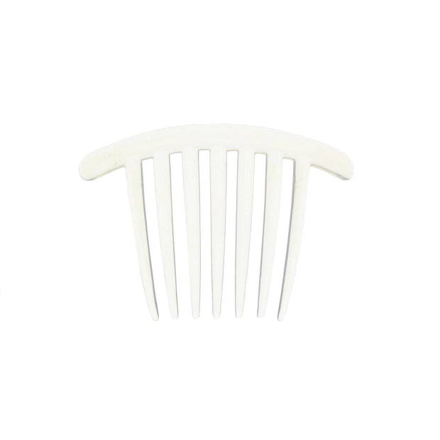 10.5 x 7cm Clear Plastic Comb with Extended Bar