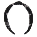 Paisley Knot Width Padded Aliceband
