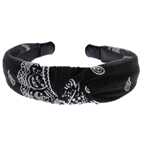 Paisley Knot Width Padded Aliceband