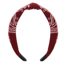 Paisley Knot Width Padded Aliceband