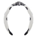 Paisley Knot Width Padded Aliceband
