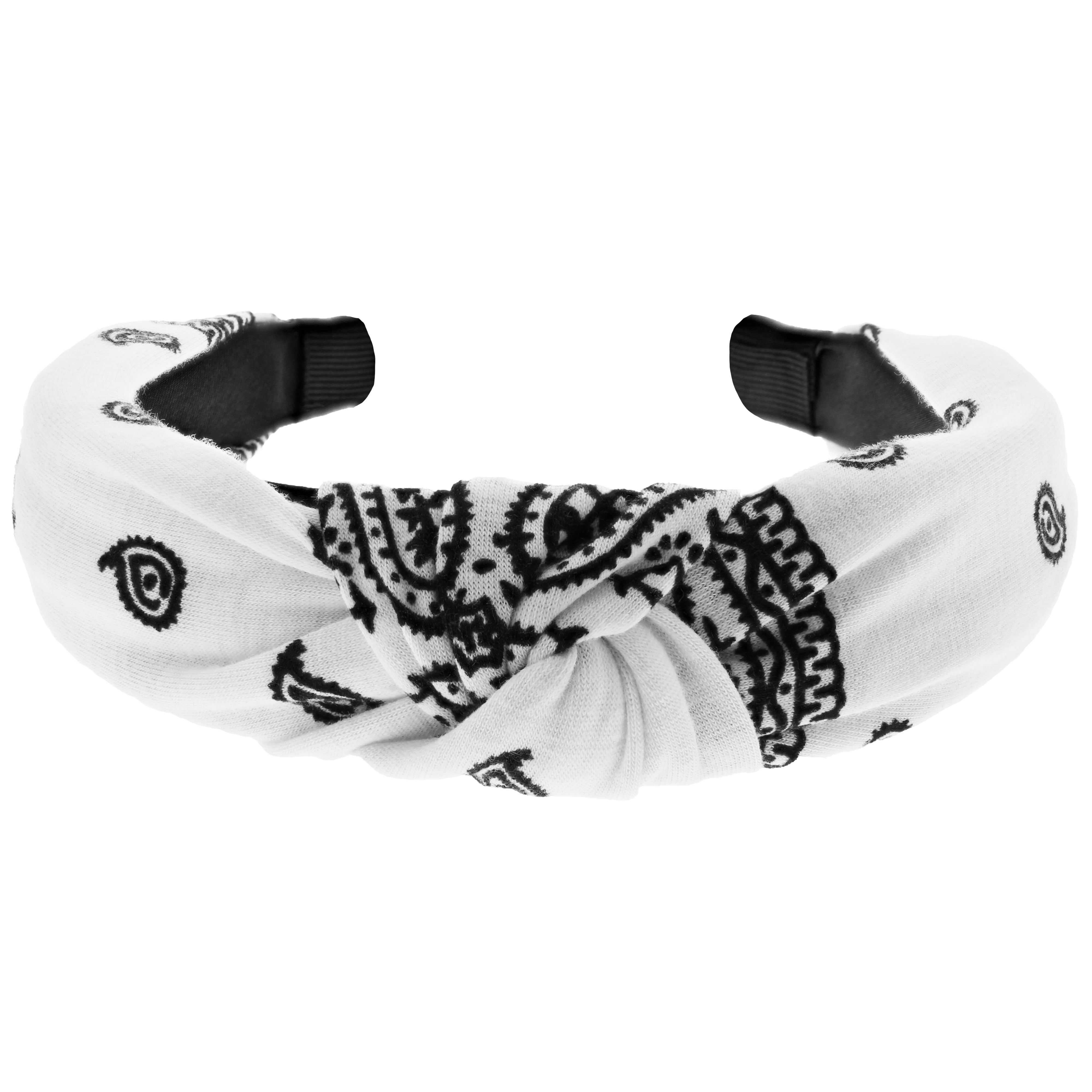 Paisley Knot Width Padded Aliceband