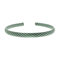 Thin Gingham Aliceband