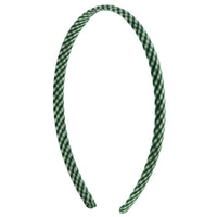 Thin Gingham Aliceband