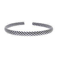 Thin Gingham Aliceband
