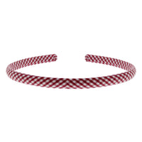 Thin Gingham Aliceband