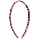Thin Gingham Aliceband