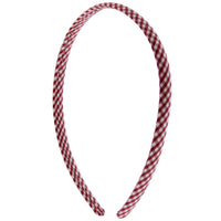 Thin Gingham Aliceband