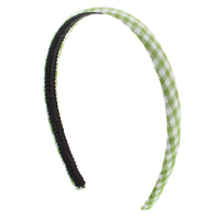 Thin Gingham Aliceband