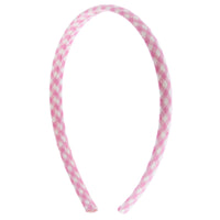 Thin Gingham Aliceband
