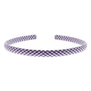 Thin Gingham Aliceband