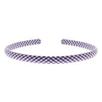 Thin Gingham Aliceband