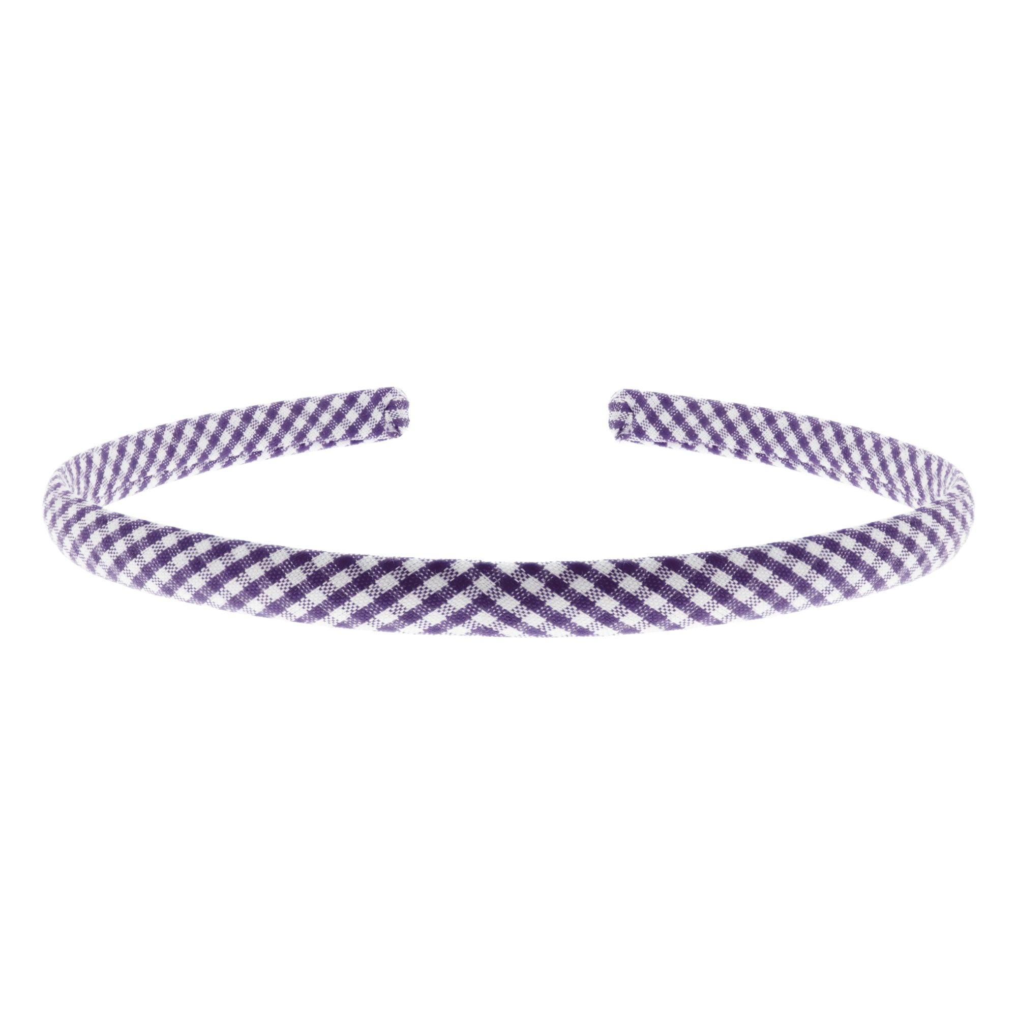 Thin Gingham Aliceband