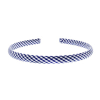 Thin Gingham Aliceband