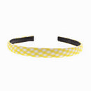 Thin Gingham Aliceband