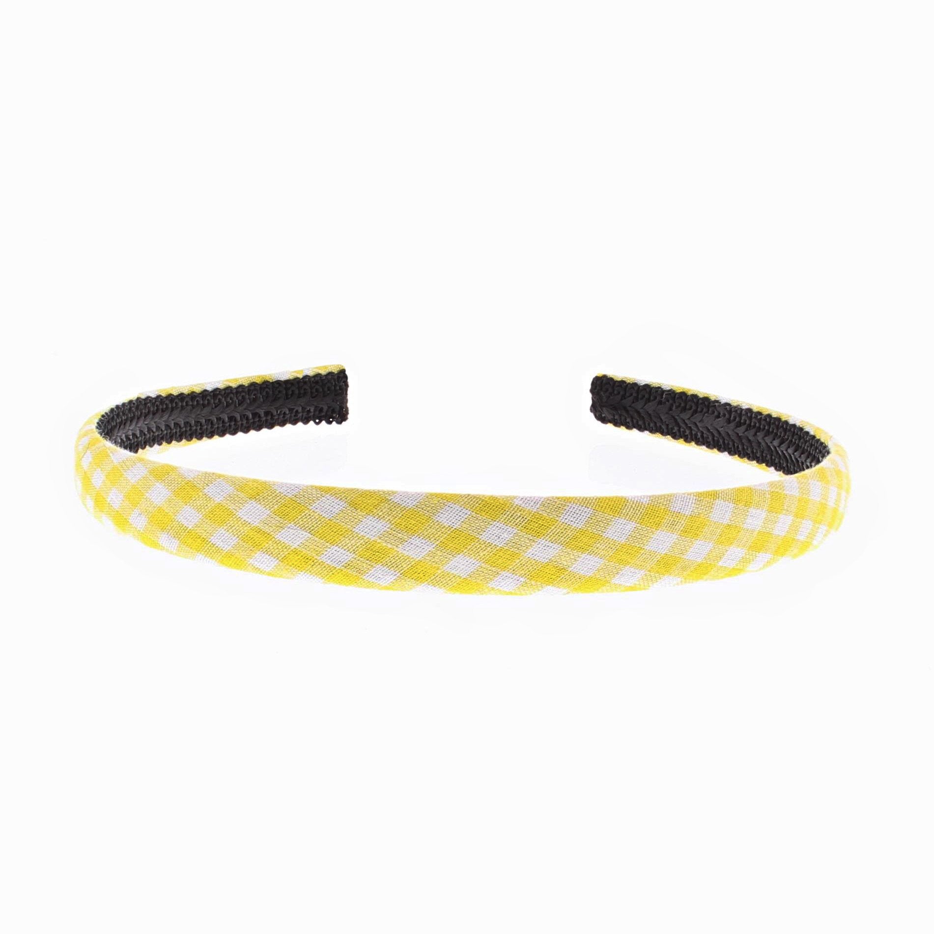 Thin Gingham Aliceband