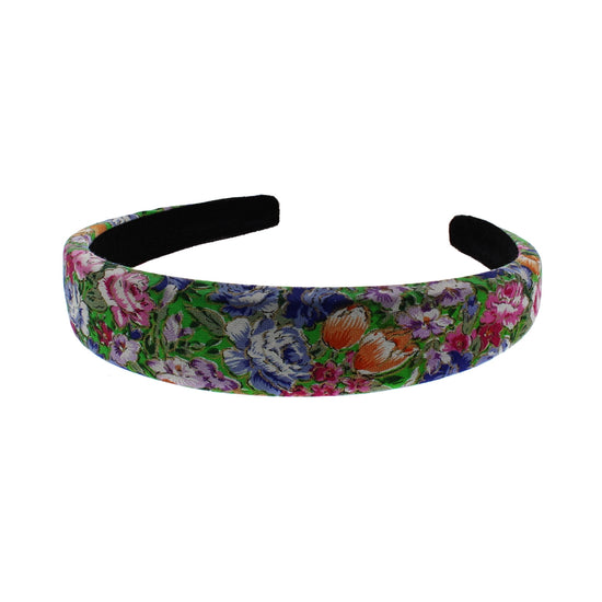 Bright Floral Print Aliceband