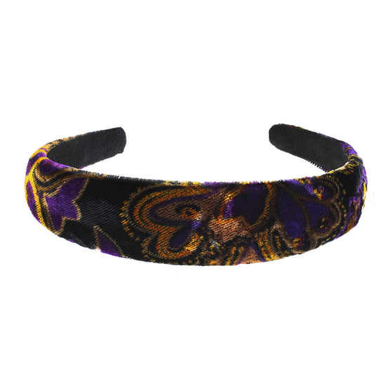Assorted Colours Vintage Printed Aliceband