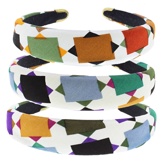 Assorted Colours Vintage Printed Aliceband