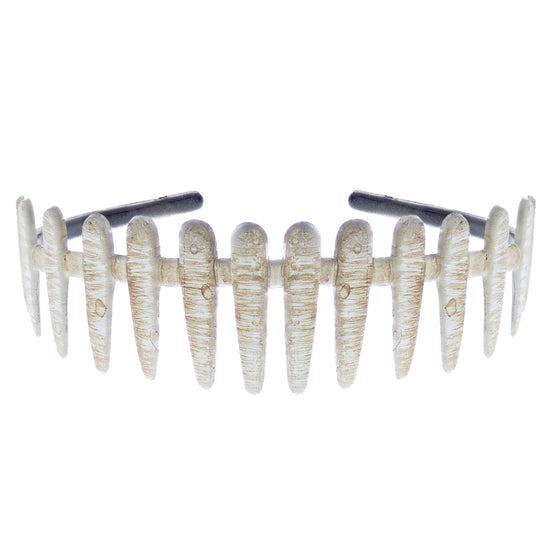 25mm Brown Shades Bone Plastic Aliceband