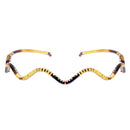 5mm Wavy Leopard Print Plastic Alicebands