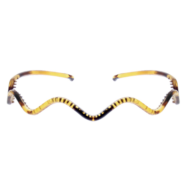 5mm Wavy Leopard Print Plastic Alicebands